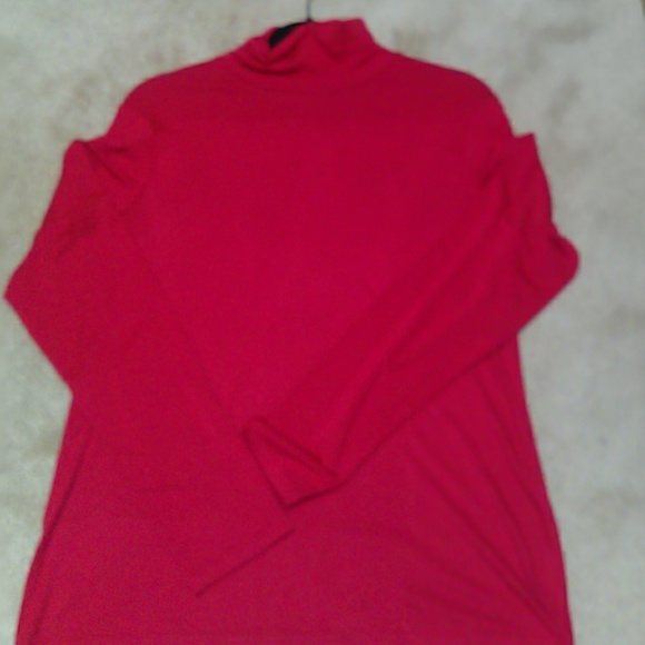 Chico's Tops - Chico's Red Turtleneck